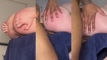 Anal freak Christi gets her ass fucked into submission