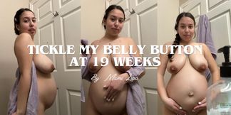 Tickle My Belly Button at 19 Weeks