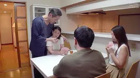 Japanese Cheater Rides Friend’s Thick Cock – Husband Watches Films!