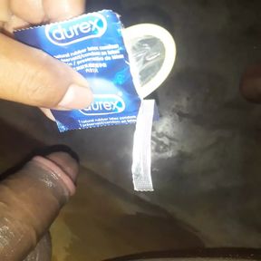 Ajj toh maja aagaya condom se mut mar ke