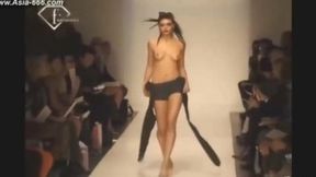 Watch Busty Blonde Strip Naked in Scorching Hot Lingerie Fashion Show Frenzy!