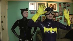 BATGIRL gets Frozen by the Cat