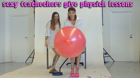 Sexy teachers give physic lessons