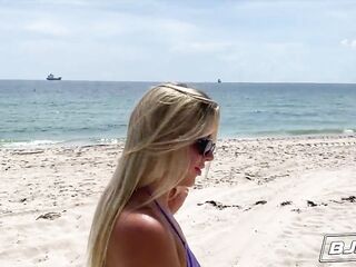 BJRAW Lola Cheeks' beachy oral sex