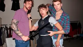 Double Trouble Pleasure: Two Hung Twinks Fill Tight Cheeks – XXX