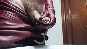 Gloves leather