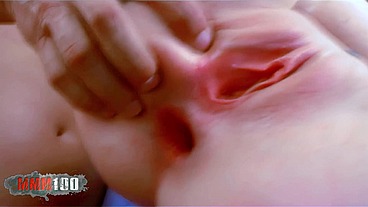 French babe Starla Candy gets her first ever double penetration - Remastered