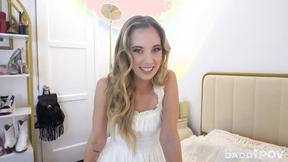 ”Blonde Chick Millie Morgan Gets An Immediate Muff Treatment”