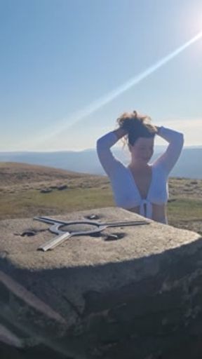Pawg Goes Hiking &amp; Sucks Cock On A Mountain, POV Blowjob &amp; Cumshot | British OnlyFans @Bambi_Boo3838