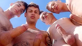 Mickey Orlando Ignites Steamy Four-Some Passion – Wild Gay xxx Action