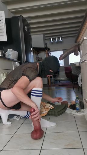 Dildo Ass to Mouth