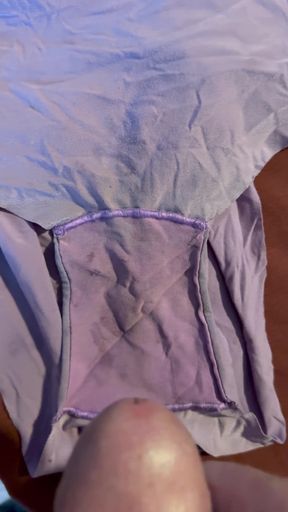 Cum on wife's panties 33