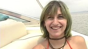 Chaos Star: Green Bikini Masturbation