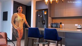 Madrastra cachonda deja que su hijastro le folle el culo - Anal - Silvana Lee - Brandon Cruz