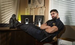 Black dick of the law pleasured in a hot scene