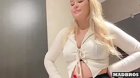 English Manager Gets Fucked In The Toilet And Elevator During Her Work!!! - Gina Varney