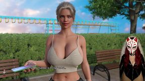 The Golden Boy (ep 3) - gamer girl playing a porn game