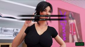 [Gameplay] Milfy City ep 54 cosplay erótico e espanhola da step sister