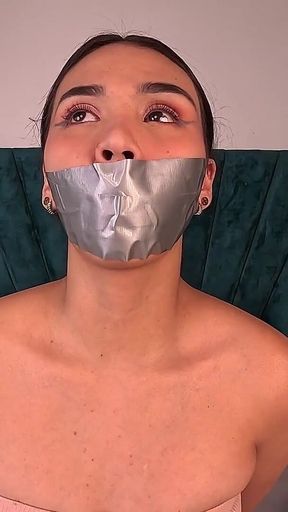 Three Layers of Tape an Obedient Tongue
