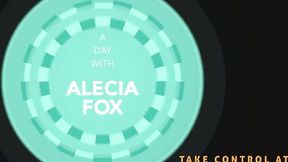 Funny Alecia Fox and Mary Rock's point of view clip