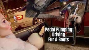 Fur Boots Giaro Revving SeeMeWalking Pump Pedal