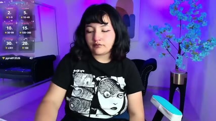 Busty chubby cute webcam brunette teen