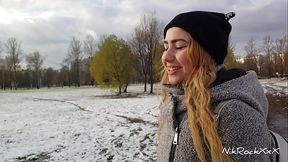 fucked b. Bella Mur for the money ! Russian pickup