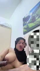 Isya kena doggy dengan kawan suami