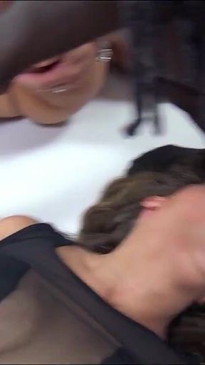 No Condom Backstage Group Sex for 2 German Girls at a Concert   Clip 1