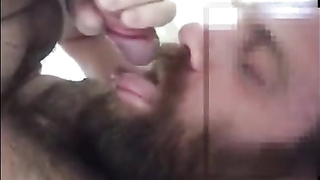 Licking My Own Cock and Swallowing My Own Cum - Self Suck