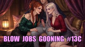 Blow Jobs Gooning #13C: Throat Training Trance (Animated, Music)