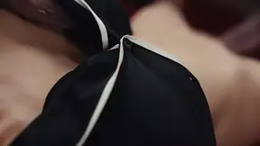 Little Puck & Lia Lin get dominated by huge monster cock