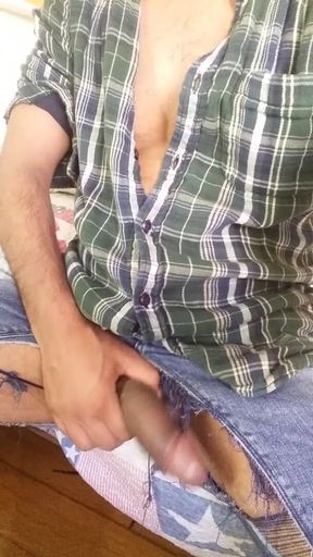 A giant dick from a different angle will make you horny even bigger