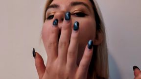 NIBBLING! HAND LICKING AND FINGER BITING | Marilyn