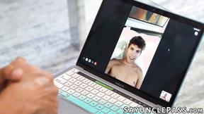 ”Chase Puck got his virgin booty destroyed by Jax Thirio big cock”