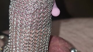 Exploring a chainmail penis chastity cage: masturbation and ejaculation allowed?