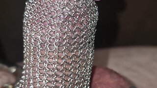 Exploring a chainmail penis chastity cage: masturbation and ejaculation allowed?