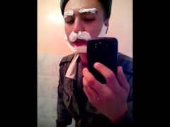 Soldado gostosinho flagrado no banho