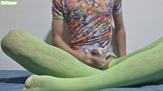 Skinny Big Cock Twink Jerking Off