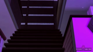 Two Lesbian Girls Lick Pussies in the VIP Area of a Nightclub, They are Very Hot - SHA