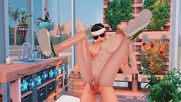 PERVERTED ALPHA ARRANGED HARD ANAL SEX WITH FEMBOY OMEGA AND CHECKED HIS DEEP THROAT (SIMS + ANIME HENTAI + SFM)