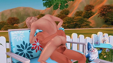 PERVERTED ALPHA ARRANGED HARD ANAL SEX WITH FEMBOY OMEGA AND CHECKED HIS DEEP THROAT (SIMS + ANIME HENTAI + SFM)