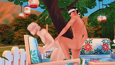 PERVERTED ALPHA ARRANGED HARD ANAL SEX WITH FEMBOY OMEGA AND CHECKED HIS DEEP THROAT (SIMS + ANIME HENTAI + SFM)