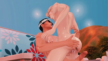 PERVERTED ALPHA ARRANGED HARD ANAL SEX WITH FEMBOY OMEGA AND CHECKED HIS DEEP THROAT (SIMS + ANIME HENTAI + SFM)