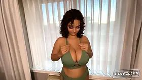 Gotfilled curvy hottie Crystal Chase pumped total of sperm