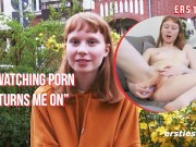 Ersties - Bonnie Comes From Norway & Masturbates For All To See