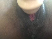 Working my dildo