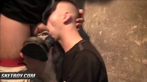 Sketboy - French sneaker takes cock in the darkroom