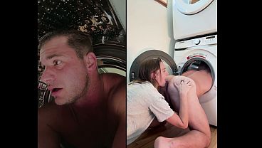 Rimming while I'_m in the washing machine