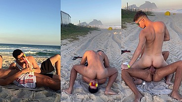 FODA NA PRAIA COM O TURISTA